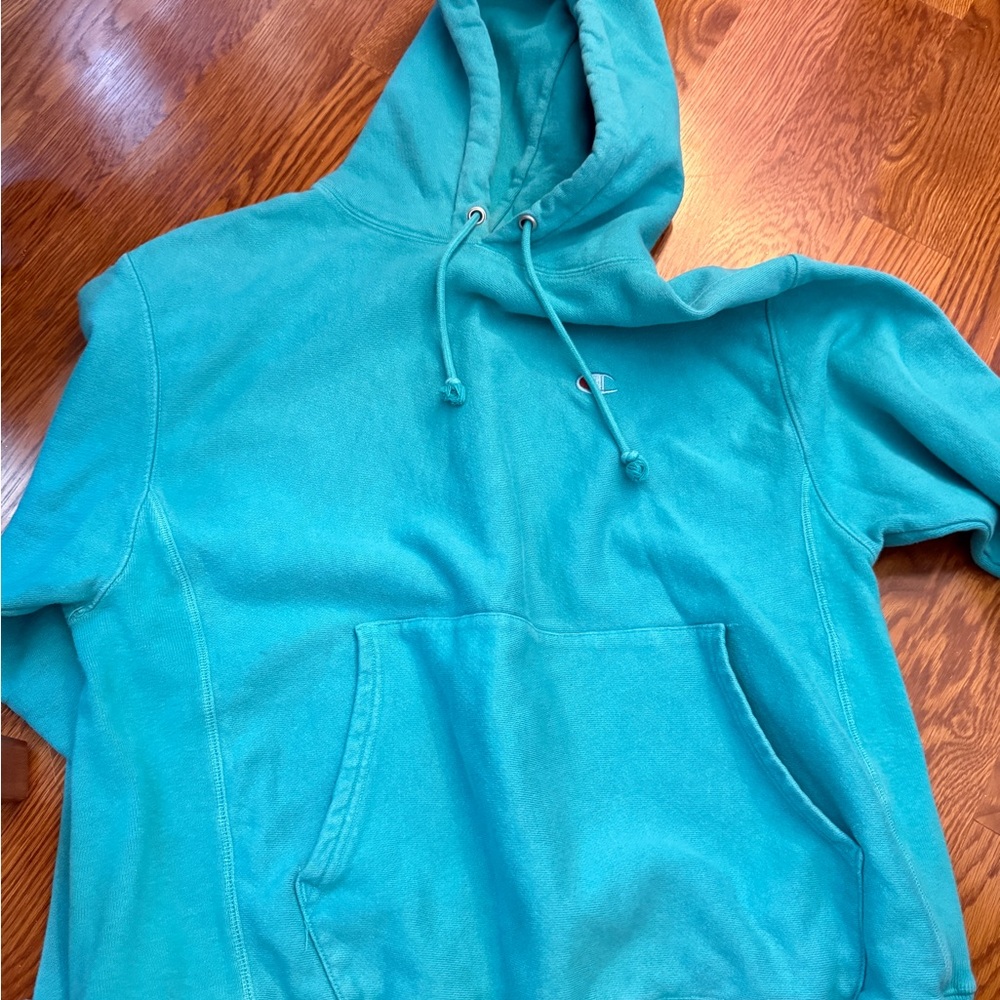 Champion Turquoise Hoodie
